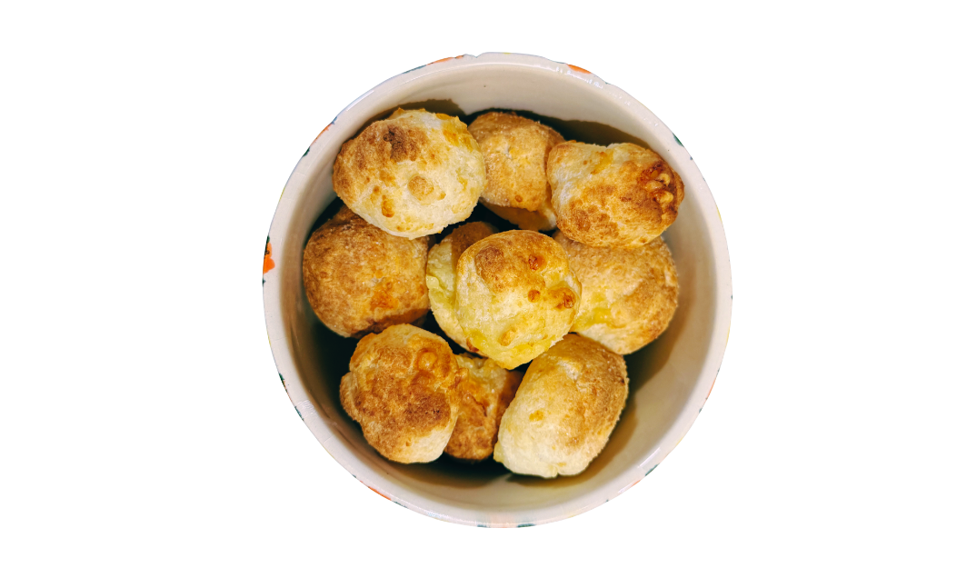 Chipá al instante, nostalgia en la freidora de aire.