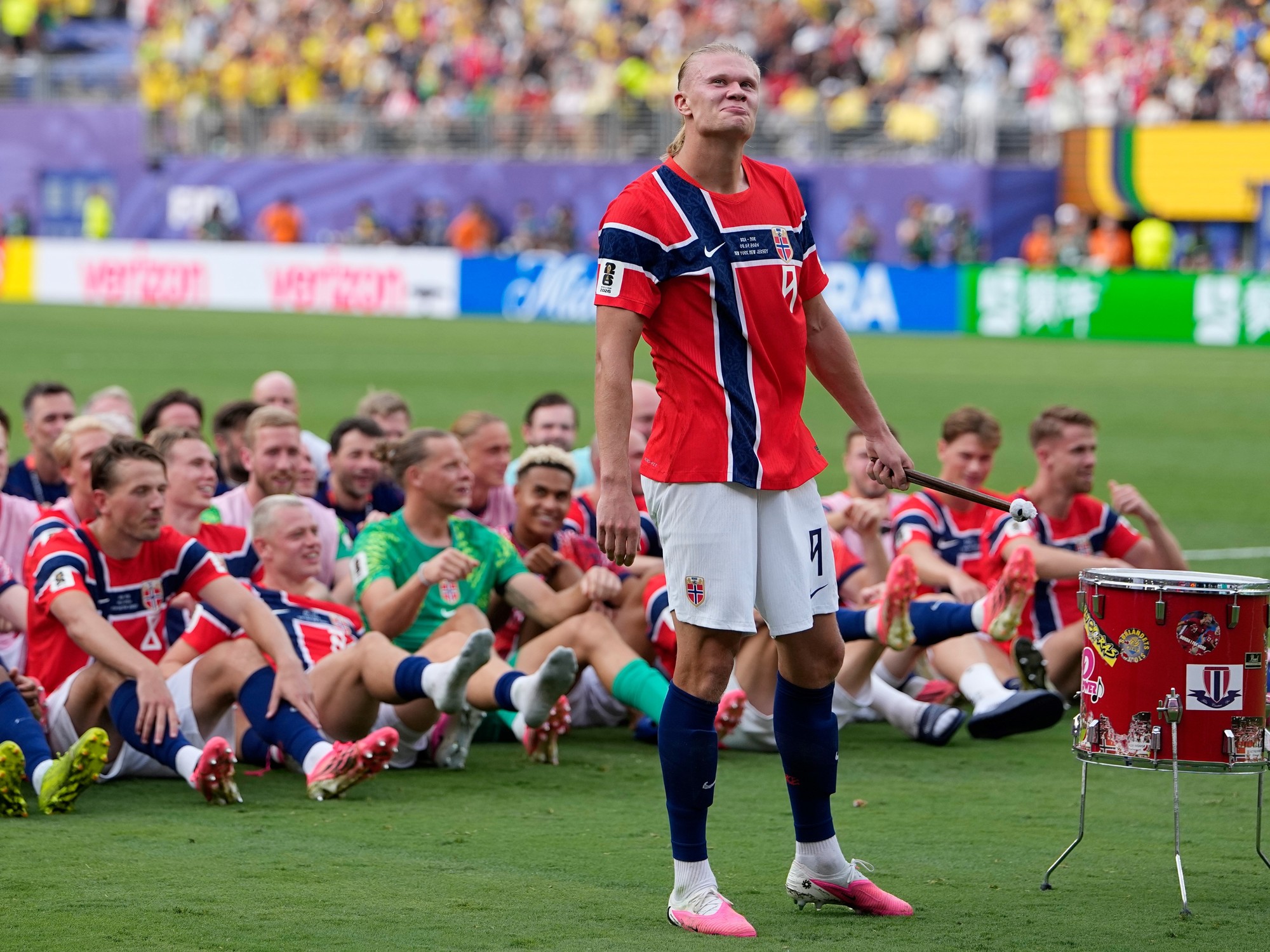 Celebración de Noruega en La Copa Mundial 2026