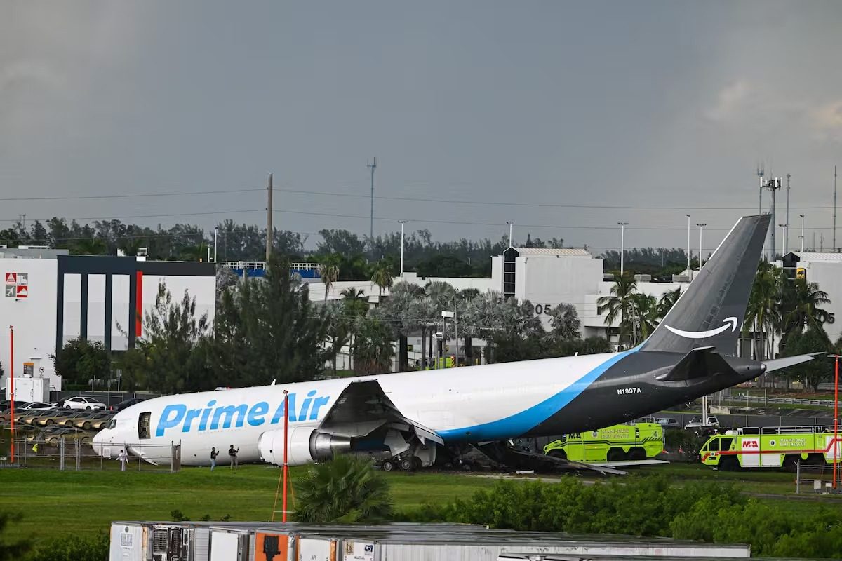 Con los ojos del mundo en Miami: ¿qué pasó con el avión de Amazon?